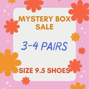 Now Only $20!! Mystery Box Sale - Size 9.5 Shoes